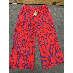 NIKE Mens XL Project F.R.O.G. Abstract Print Nylon Track Pants Joggers Casual